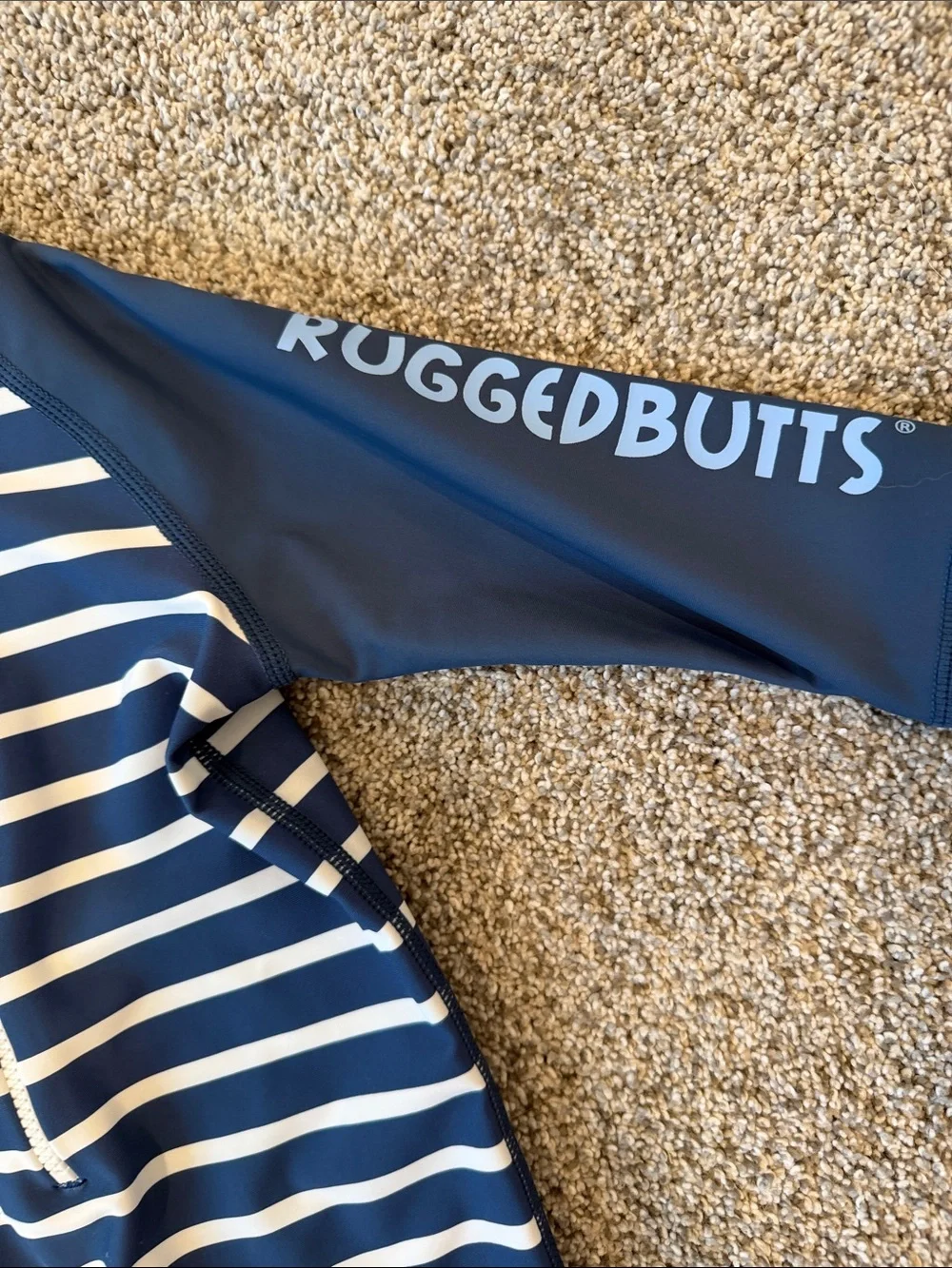Rugged butts baby boy swim